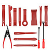 19pcs Car Auto Trim Removal Tool Pry Kit Car Panel Tool Radio Removal Tool Kit Auto Clip Pliers Fastener Remover Pry Tool Kit Car Upholstery Repair Tools with Storage Bag