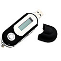 1GB Small MP3 Player Black M3003