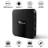 1GB8GB TX3 Mini Smart TV Box Android 7.1 Nougat S905W Quad Core 1G/2G 8G/16G Kodi Media Player 4K HD TV Streamer Receiver Set-top Box