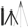 1M EXtendable Adjustable Live Broadcast Multi-function Stand camera Tripod with Holder amp; Phone Clamp