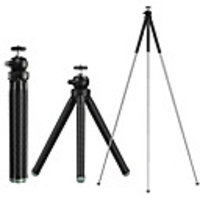 1M EXtendable Adjustable Live Broadcast Multi-function Stand camera Tripod with Holder amp; Phone Clamp