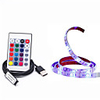 1m RGB Strip Lights 30 LEDs 5050 SMD 10mm 1 24Keys Remote Controller RGB Waterproof Cuttable USB 5 V USB Powered 1 set IP65