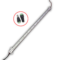1m Rigid LED Light Bars Growing Strip Lights 60 LEDs 5050 SMD 1 DC Cables 1pc Red Blue Waterproof Linkable 12 V
