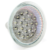 1pc 1 W LED Spotlight 60-80 lm GU10 GU5.3(MR16) MR16 21 LED Beads Dip LED Warm White White 12 V miniinthebox