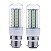 1pc 12 W LED Corn Lights 1600-1900 lm B22 56 LED Beads SMD 5730 Decorative Warm White Cold White 220-240 V 110-130 V / RoHS