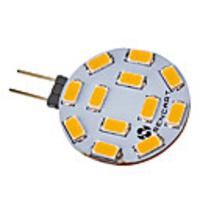 1pc 1.5 W LED Spotlight 420-500 lm G4 12 LED Beads SMD 5730 Warm White Cold White 12 V