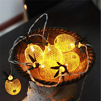 1pc 1.5m LED String Lights for Hawaiian Party Diy Decoration Drop 10pcs Pineapple String Lights for Birthday Party Wedding miniinthebox