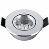 1pc 2W Warm Cool White mINI Round LED Recessed Ceiling Down Light Lamps for Living Room Cabinet Bedroom AC85-265V