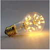 1pc 3 W LED Filament Bulbs 200-300 lm E26 / E27 A60(A19) 30 LED Beads SMD Decorative Starry Warm White 85-265 V / 1 pc / RoHS