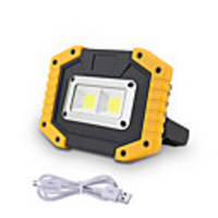 1pc 30 W COB Lighting Outdoor Lights Camping Light Emergency Portable Light Mobile Power Search Lawn Lamp Waterproof Courtyard 2 LED Beads