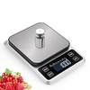 1pc 3kg/0.1g 5kg/1g Waterproof Kitchen Scale Stainless Steel Electronic Digital Food Scale Cooking Baking Scales miniinthebox