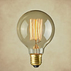 1pc 40 W E26 / E26 / E27 G80 Warm White 2300 k Incandescent Vintage Edison Light Bulb 220-240 V / 110-130 V