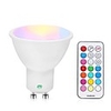 1pc 5 W LED Spotlight 400-500 lm GU10 24 LED Beads SMD Dimmable Remote-Controlled RGBW RGBWW 85-265 V