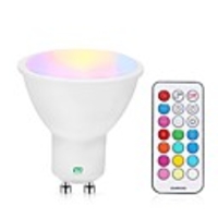 1pc 5 W LED Spotlight 400-500 lm GU10 24 LED Beads SMD Dimmable Remote-Controlled RGBW RGBWW 85-265 V