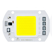 1pc 50W Utral Bright LED COB Chip 110V 220V Input Smart IC for DIY LED Flood Light Warm Cold White