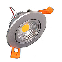 1pc 5W 500-550lm COB LEDs Dimmable Easy Install Recessed LED Recessed Lights Warm White Cold White Natural White AC110 AC220 AC 12V miniinthebox