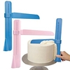 1pc Adjustable Plastic Cream Spatula Cake Spatula Smoother Baking Utensils