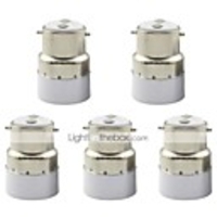 1pc B22 to E14 Small Screw Base LED Light Adapter Holder Converter Socket