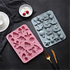1Pc Cake Mold Unicorn Mermaid Tail Fondant Silicone Mold