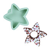 1pc Cake Molds Holiday Silicone Cake Molds Everyday Use Pentagram Layered Cake Mold
