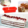 1pc Cake Molds Multifunction Rectangular Silicone Cake Molds Multifunction