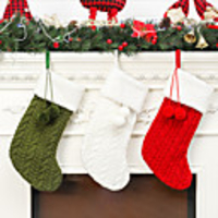 1pc Christmas Decorations Christmas Trees / Christmas Ornaments / Christmas Stockings,  Holiday Decorations Party Garden Wedding Decoration