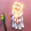 1PC Christmas Lantern Dream Catcher Creative Light String Purple Cloud Dream Catcher Car Lantern Dream Catcher Home Decoration