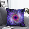 1pc Cushion Cover with Pillow Insert Double Print 38x38cm / 45x45cm Polyester
