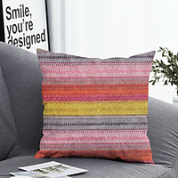 1pc Cushion Cover with Pillow Insert Double Print 38x38cm / 45x45cm Polyester