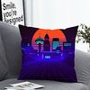 1pc Cushion Cover with Pillow Insert Double Print 38x38cm / 45x45cm Polyester