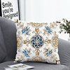 1pc Cushion Cover with Pillow Insert Double Print 38x38cm / 45x45cm Polyester