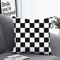 1pc Cushion Cover with Pillow Insert Double Print 38x38cm / 45x45cm Polyester Cube