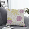 1pc Cushion Cover with Pillow Insert Double Print 38x38cm / 45x45cm Polyester Floral