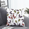 1pc Cushion Cover with Pillow Insert Double Print 38x38cm / 45x45cm Polyester Floral