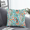 1pc Cushion Cover with Pillow Insert Double Print 38x38cm / 45x45cm Polyester Floral