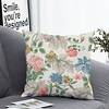 1pc Cushion Cover with Pillow Insert Double Print 38x38cm / 45x45cm Polyester Floral