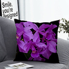 1pc Cushion Cover with Pillow Insert Double Print 38x38cm / 45x45cm Polyester Floral
