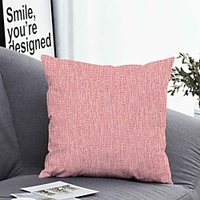 1pc Cushion Cover with Pillow Insert Double Print 38x38cm / 45x45cm Polyester Solid Color