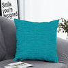 1pc Cushion Cover with Pillow Insert Double Print 38x38cm / 45x45cm Polyester Solid Color
