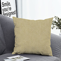 1pc Cushion Cover with Pillow Insert Double Print 38x38cm / 45x45cm Polyester Solid Color