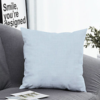 1pc Cushion Cover with Pillow Insert Double Print 38x38cm / 45x45cm Polyester Solid Color