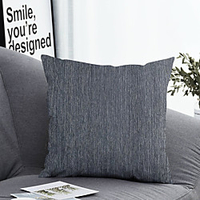 1pc Cushion Cover with Pillow Insert Double Print 38x38cm / 45x45cm Polyester Solid Color