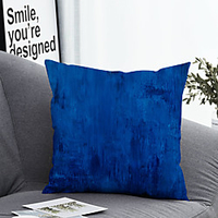 1pc Cushion Cover with Pillow Insert Double Print 38x38cm / 45x45cm Polyester Solid Color