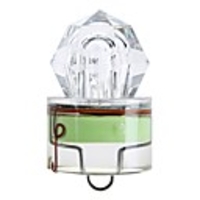 1pc Fishing Light LED Green ABS Underwater LED Indicator Fishing 200-500 m