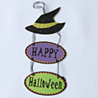 1pc Halloween Decorations Halloween Entertaining / Decorative Objects Holiday Decorations Party Garden Pumpkin Ghost Witch Bat Wedding Decoration 4518 cm