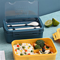 1Pc Japanese-style Lunch Box Student Adult Office Worker Portable Lunch Box