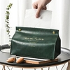 1Pc Leather Tissue Cover Black Grey Green Red miniinthebox