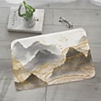 1pc Modern Mountain Range Bath Mats / Bath Rugs Coral Velve Geometric / Abstract 5mm Bathroom New Design
