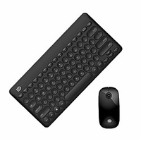 1pc Newest 2.4G Wireless Silent Keyboard And Mouse Mini Multimedia Keyboard Mouse Combo Set For Notebook Laptop Desktop PC miniinthebox