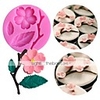 1PC Peach Blossom Shape Fondant Molds Cake Decorating Tools Chocolate Mold Soap Cake Stencils Kitchen DIY Tools